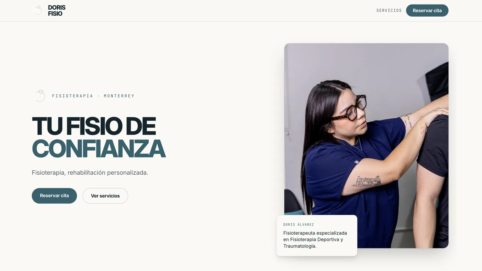 Sistema real: Clínica de fisioterapia